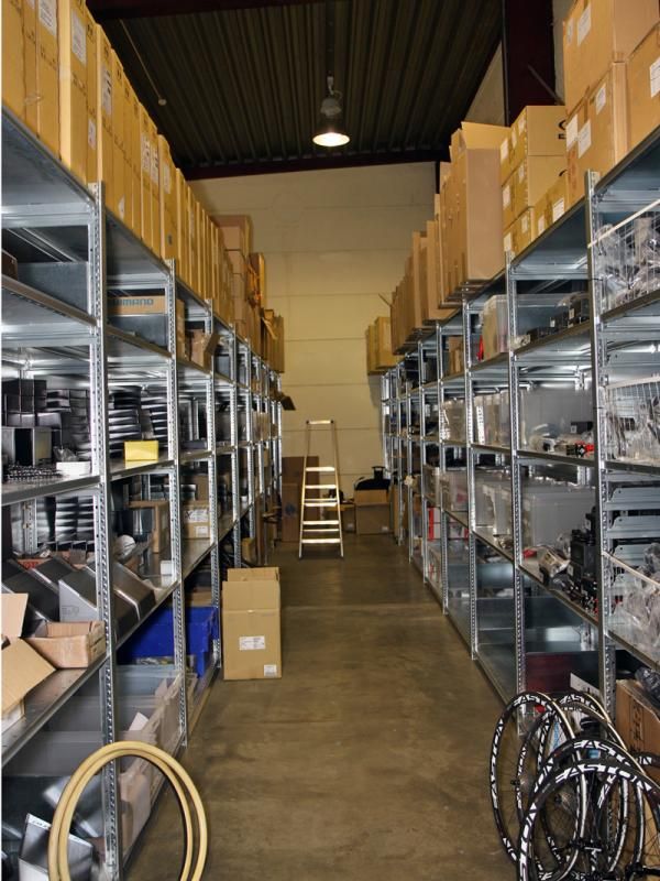 BMC keeps a healthy supply of extra parts in the service course.