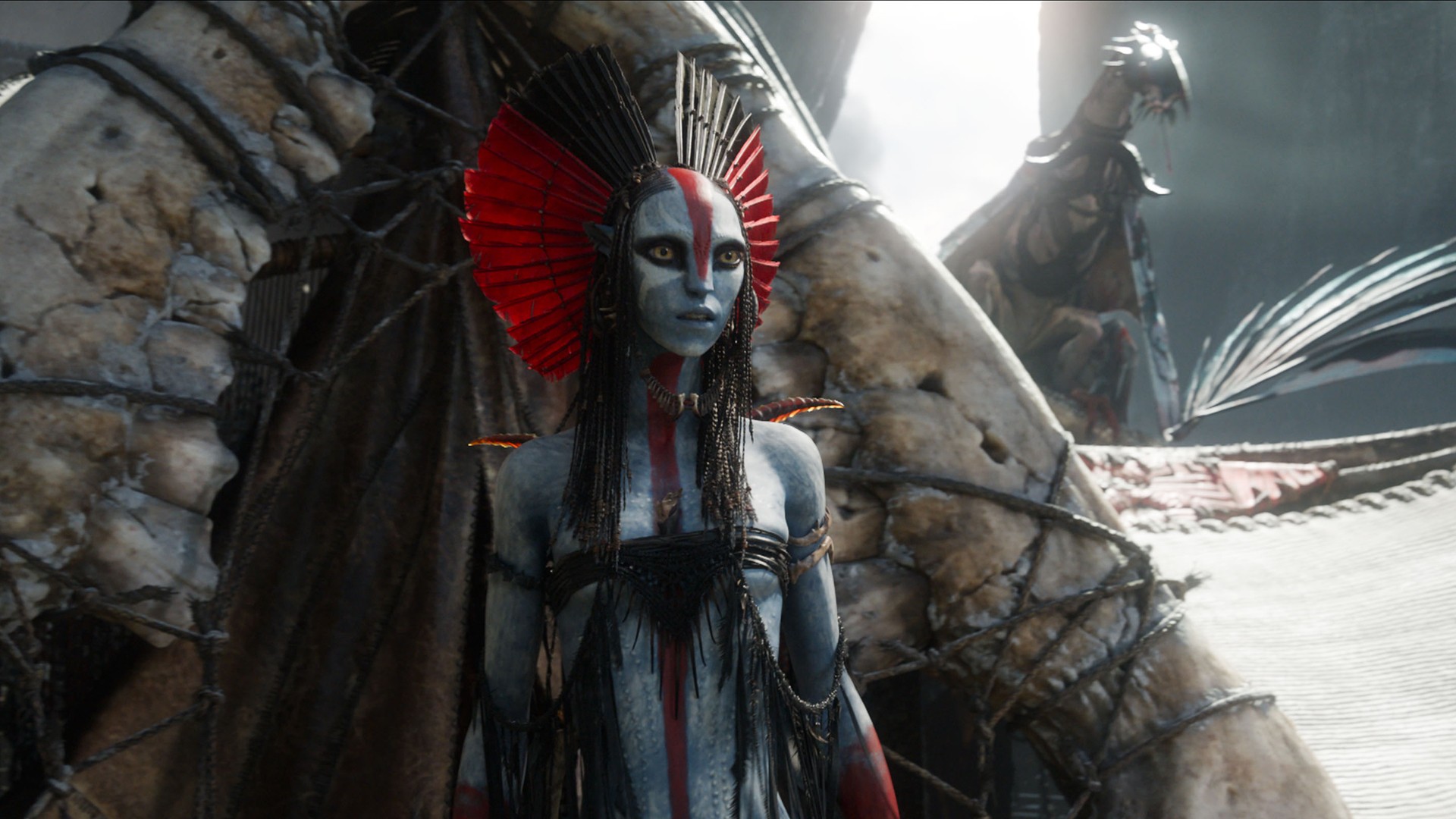 Still from the movie Avatar: Fire and Ash.