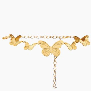 Blumarine Butterfly chain belt