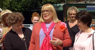 Back in 2004, the ladies' bowling team required a ringer, so instead of just finding one, they dragged up Jack Duckworth as his alter ego 'Ida Fag'. Corrie comedy at its best.