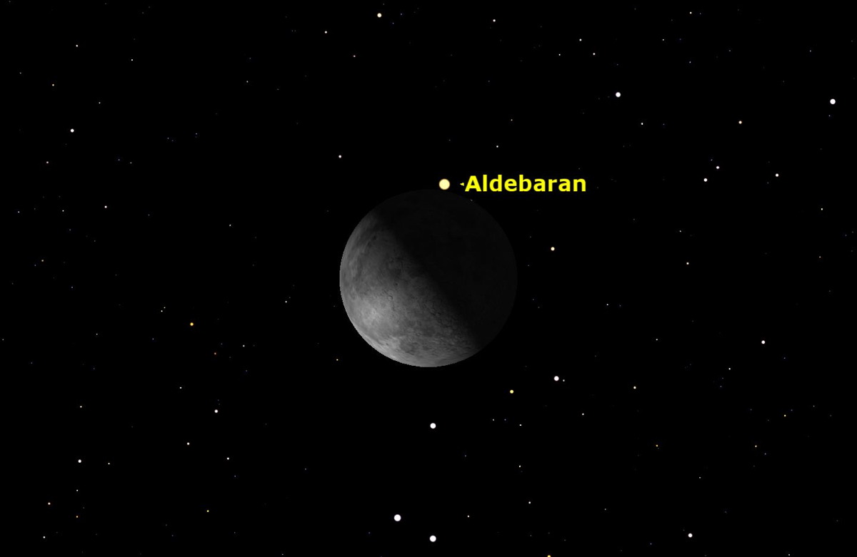 Moon Occult Aldebaran Septmeber 2015