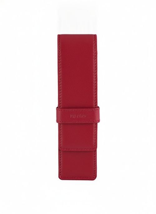 Leather Double Pen Case