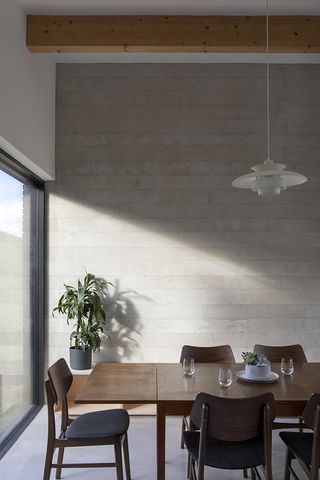 interior shot of living space at Spyon Cop by Brown & Brown at Cairngorms, Scotland