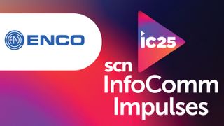 The ENCO InfoComm 2025 Impulses logo. 