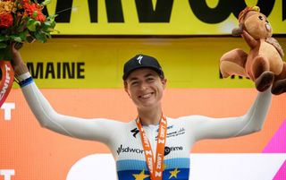 European time trial champion Marlen Reusser recently won the closing Pau time trial at the Tour de France Femmes