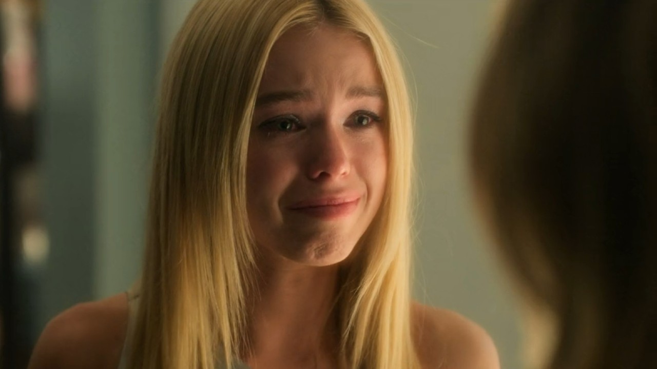 Milly Alcock crying in Sirens.