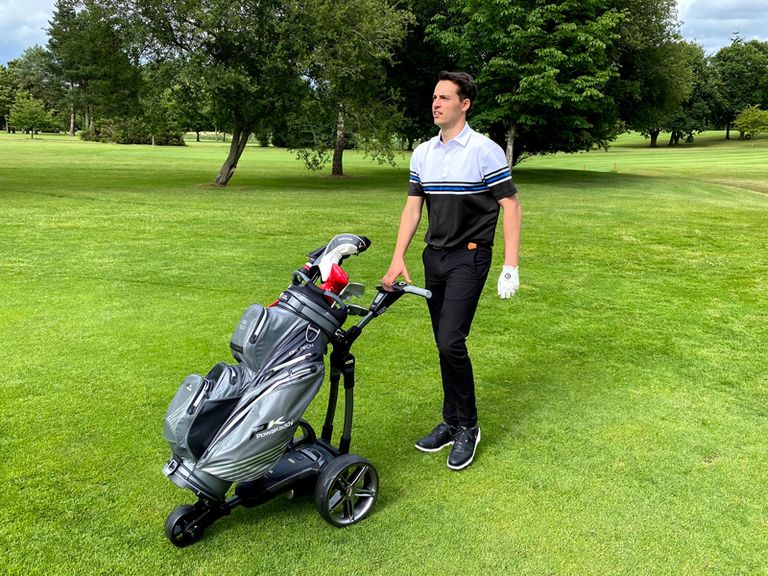 PowaKaddy FX7 GPS Electric Trolley Review Golf Monthly Golf Monthly