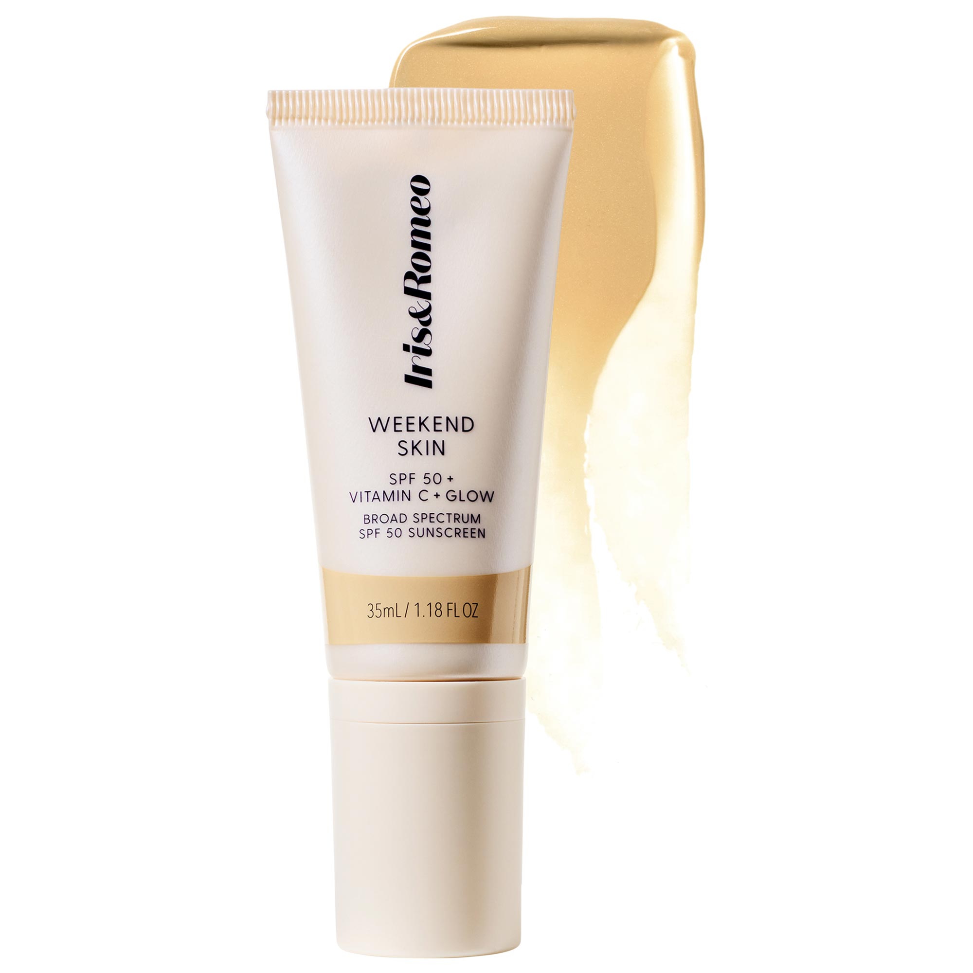 Weekend Skin Spf 50 Natural Glow Tinted Sunscreen With Vitamin C + Niacinamide - Universal Glow