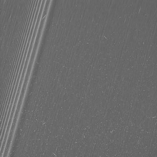 A portion of Saturn's A ring stars in this new Cassini image.