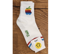 'Vintage' Apple socks