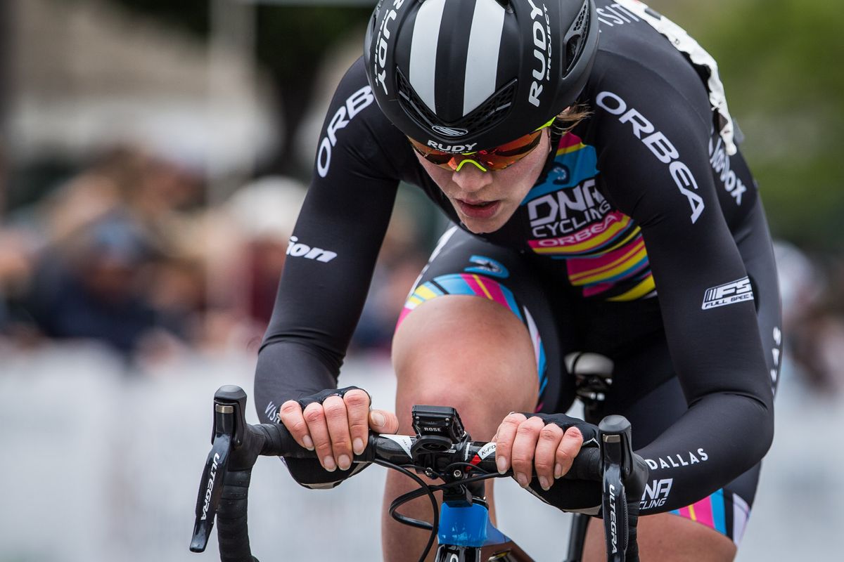Claire Rose (DNA) kept her head down and never slowed.