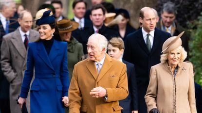 The royal family at Sandringham for Christmas 2023