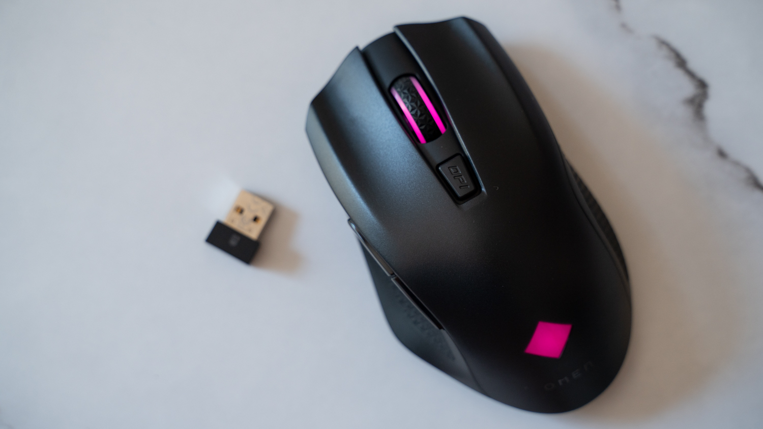 Mouse Nirkabel HP Omen Vector