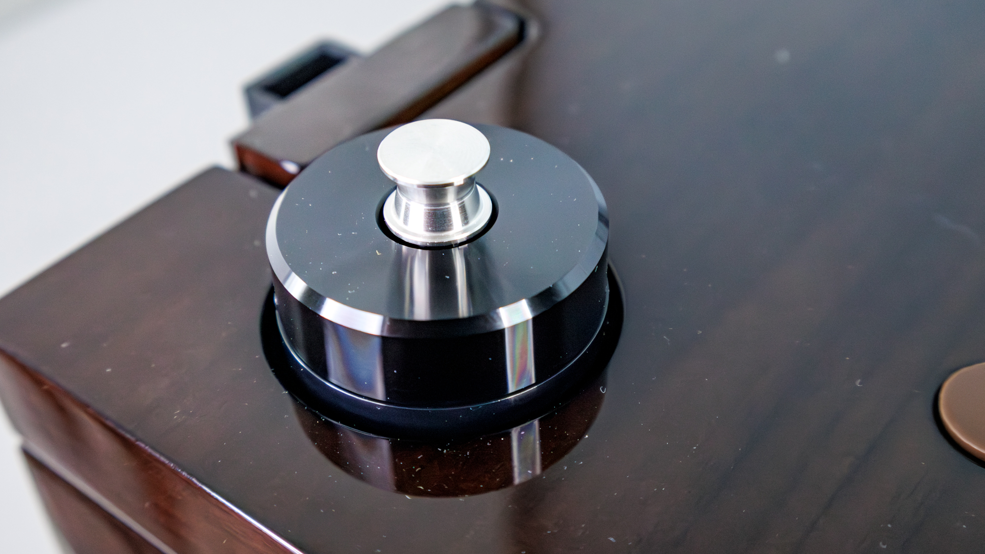 Fluance RT87 turntable on a white table