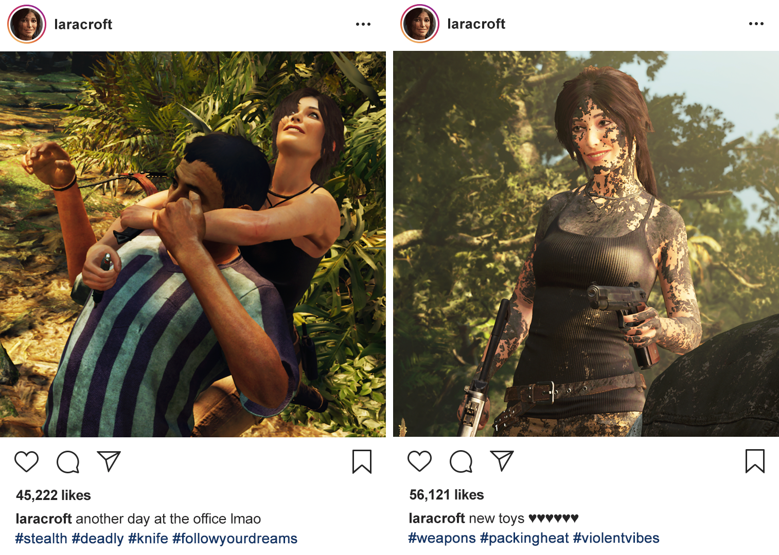 shadow of the tomb raider vs rise of the tomb raider