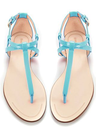 Zara thong sandals, £19.99