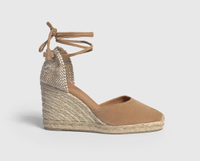 Castaner, Carina espadrille in Toasted Suede | Castaner $200.00 (Net-A-Porter, £120)