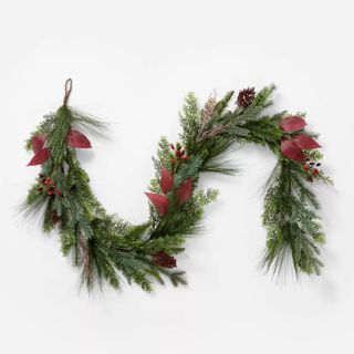 Pine Eucalyptus Cypress Artificial Garland - Threshold™ designed with Studio McGee