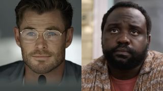 Chris Hemsworth and Brian Tyree Henry.