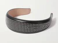 Alaia, Studded Leather Headband | £360 Net-A-Porter