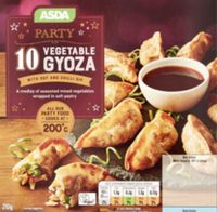 Asda 10 vegetable gyoza