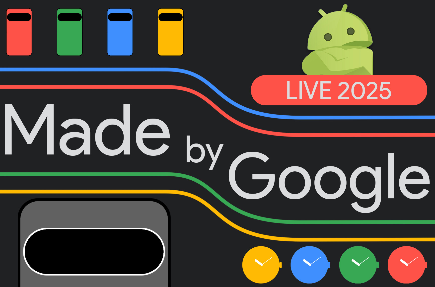 made by google logo live blog