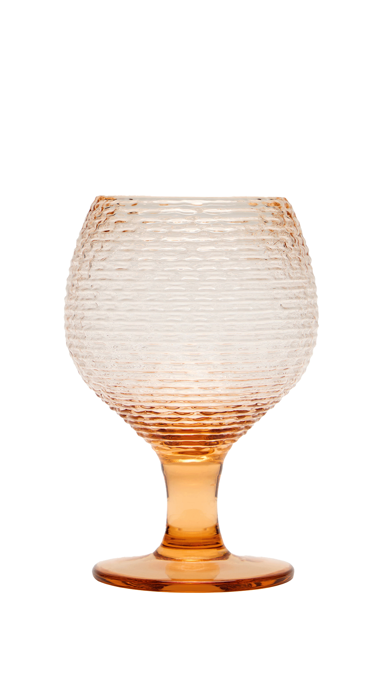 Cora Peach Gin Glasses Set of Two