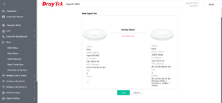 Draytek VigorAP 1000C Wi-Fi speed testing