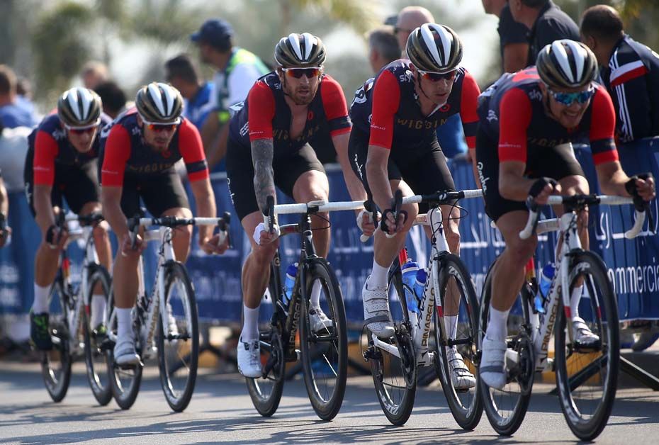 The WIGGINS team make their debut in Dubai