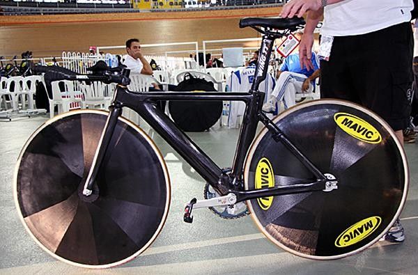 Wendy Houvenhagel's UKSI pursuit bike