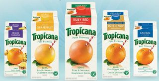 The classic Tropicana logo