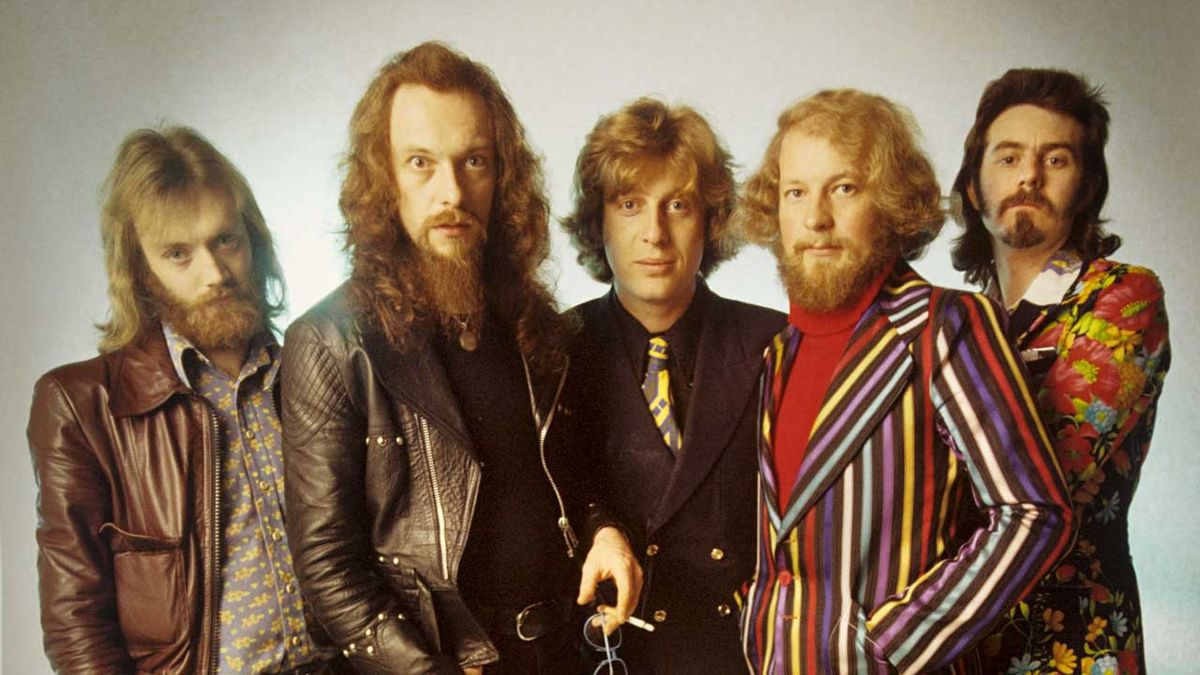 Jethro Tull studio portrait, 1972