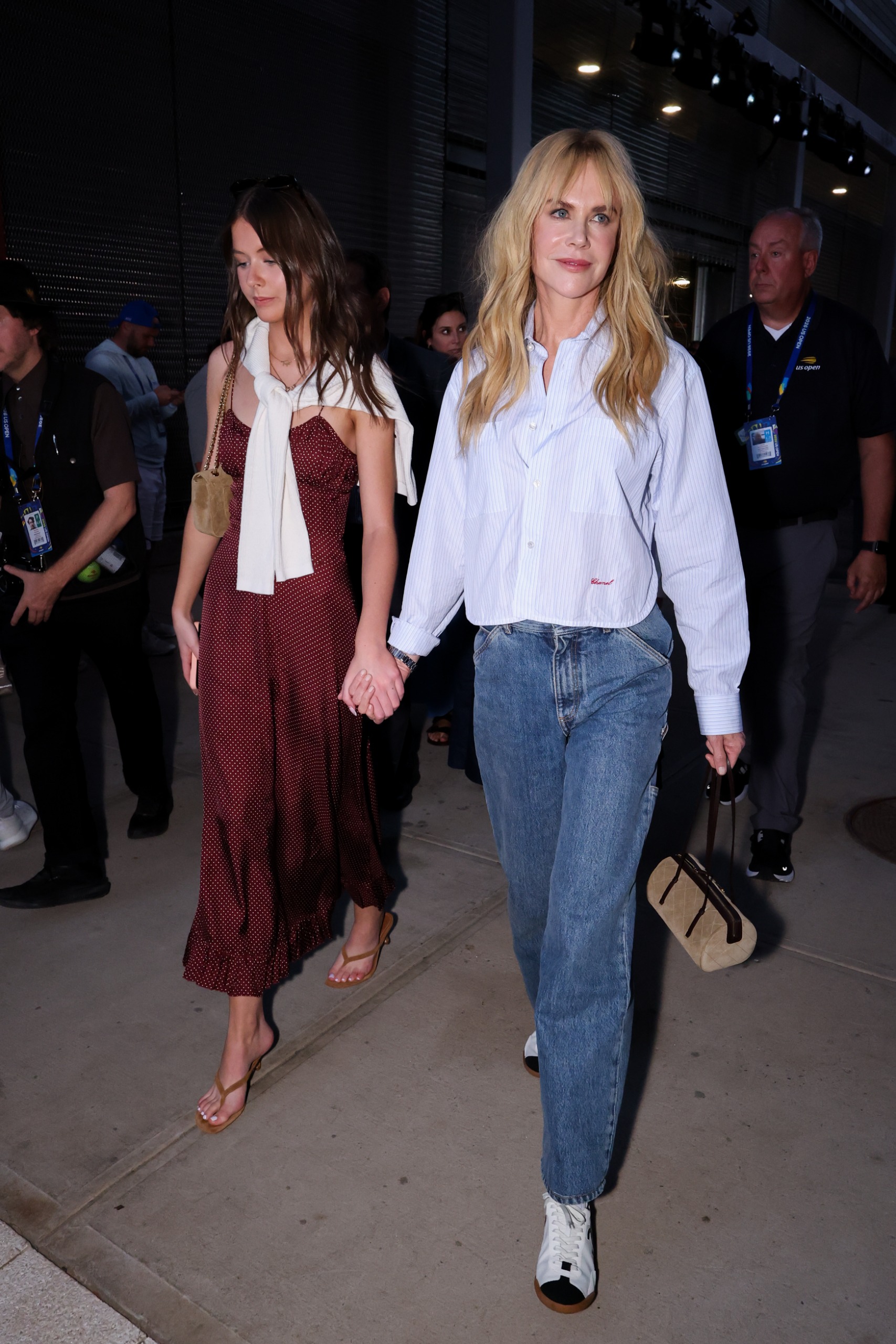 Nicole Kidman arrives on Day Thirteen of the 2026 US Open at USTA Billie Jean King National Tennis Center on Friday, September 11, 2026 in Flushing, NY