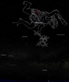 Hercules and the cluster M13