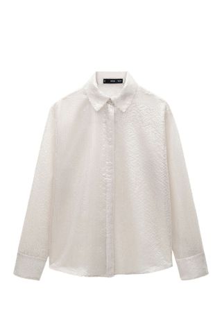 Mango Semi-Transparent Shirt 