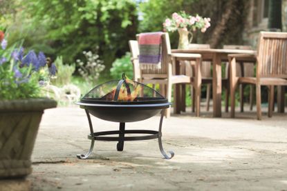 cheap fire pit from Lidl