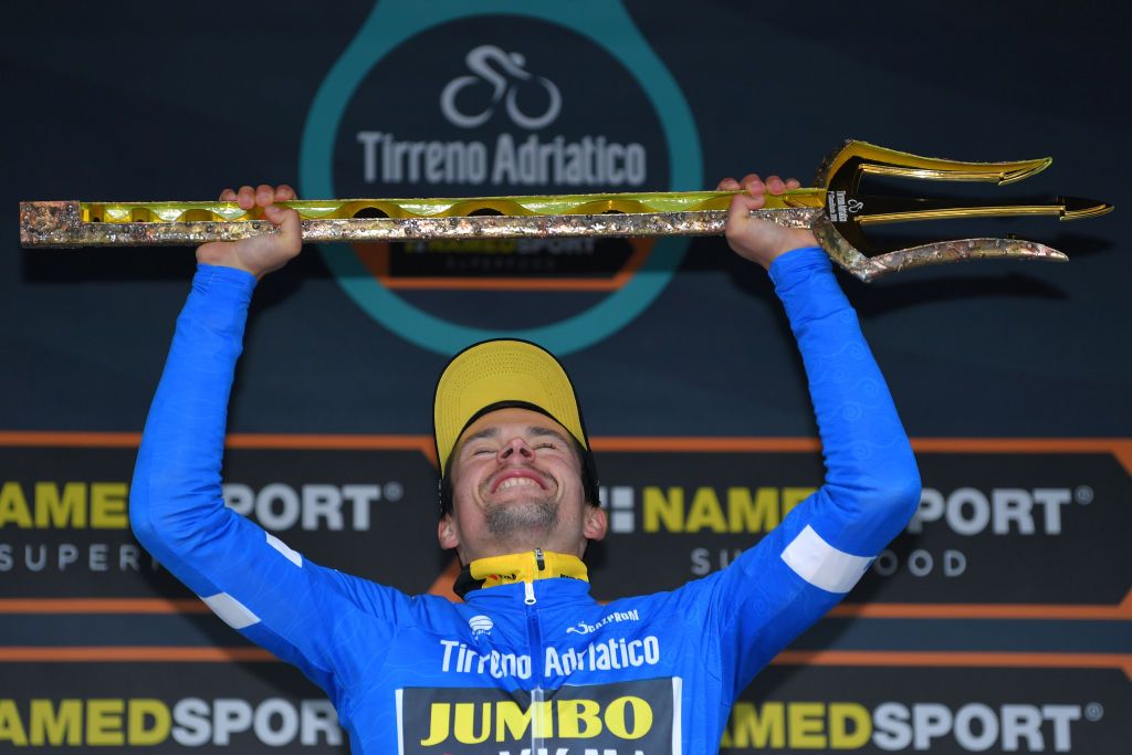 The 2019 Tirreno-Adriatico was won by Primo&amp;#382; Rogli&amp;#269; (Jumbo-Visma).