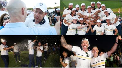Ryder Cup Europe celebrate