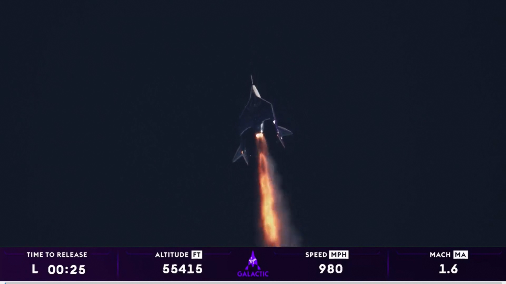 Virgin Galactic launches 1st mother-daughter team and 1st Olympian to space on 2nd commercial flight (video)