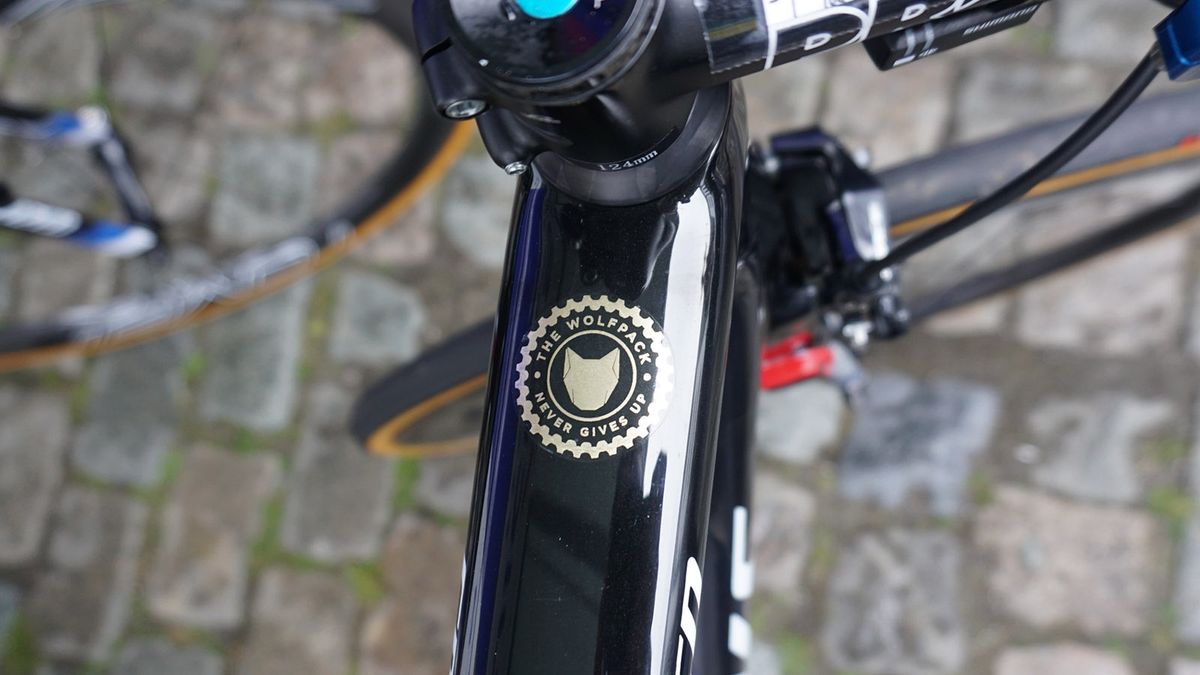 Quick-Step Floors have added 'The Wolfpack' branding to their team for 2018 to invoke team spirit amongst the riders and fans