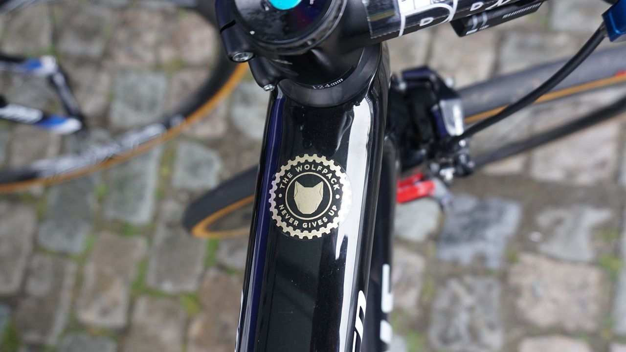 Quick-Step Floors have added 'The Wolfpack' branding to their team for 2018 to invoke team spirit amongst the riders and fans
