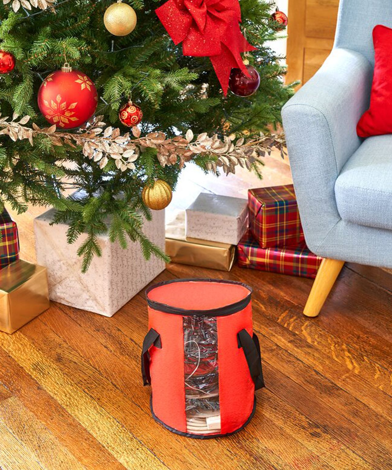 Christmas lights storage bag