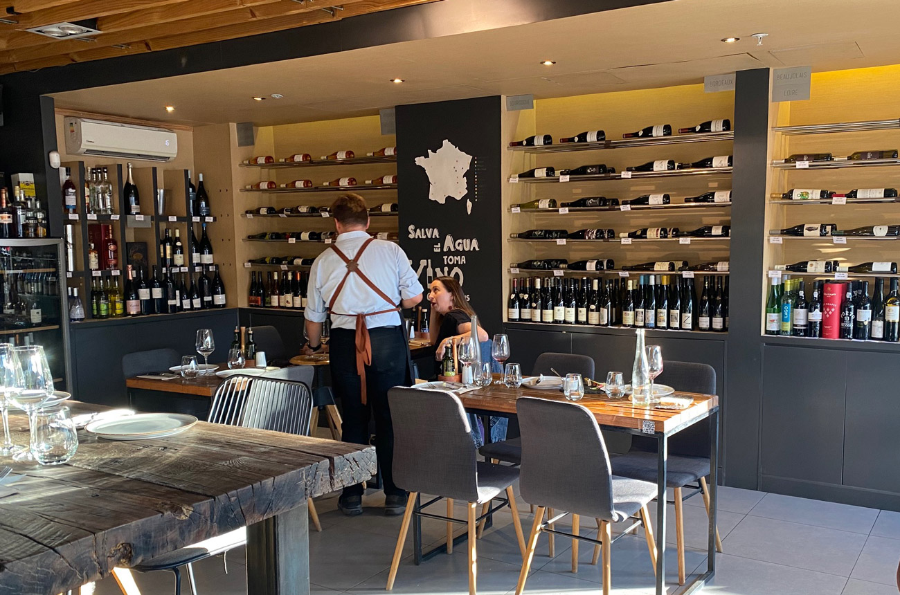 People in a restaurant