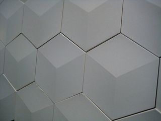 ﻿'Kulmio' tiled hexagons by Maija Puoskari