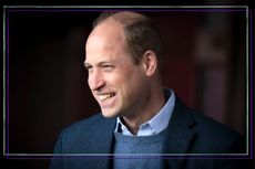 Prince William, The Duke of Cambridge during a visit to Heart of Midlothian Football Club to see a programme called 'The Changing Room' launched by SAMH (Scottish Association for Mental Health) in 2018 and is now delivered in football clubs across Scotland during day 2 of the Duke And Duchess Of Cambridge visit to Scotland on May 12, 2022 in Edinburgh, Scotland.Prince William Prince George Princess Charlotte