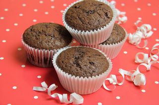 Speedy chocolate muffins