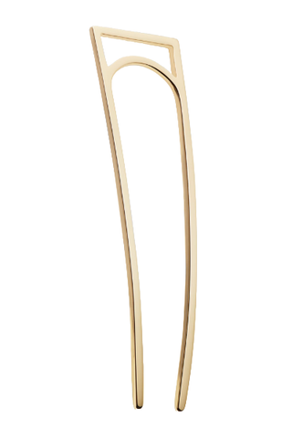 Oribe Geometric Gold Plated Metal Hair Stick