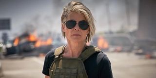 Linda Hamilton in Terminator: Dark Fate