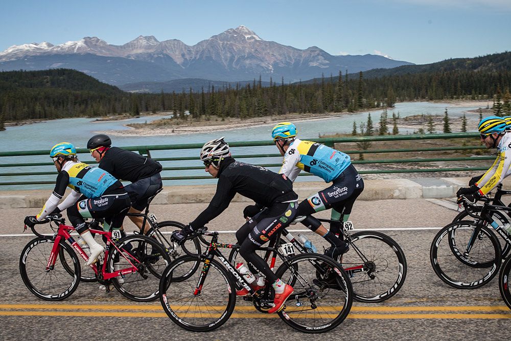 Riders cross another river today