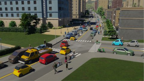 Cities: Skylines II Feature Highlight #2: Traffic AI - Paradox Interactive